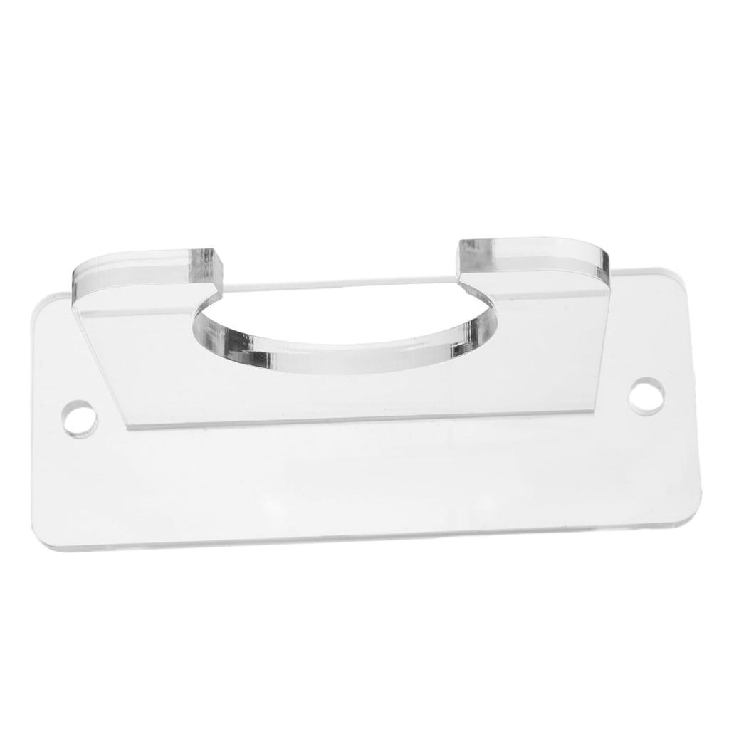 LIOOBO Ping Pong Racket Bat Storage with Clear Acrylic Display Stand for Space Saving Wall-Mounted Rack/Tennis