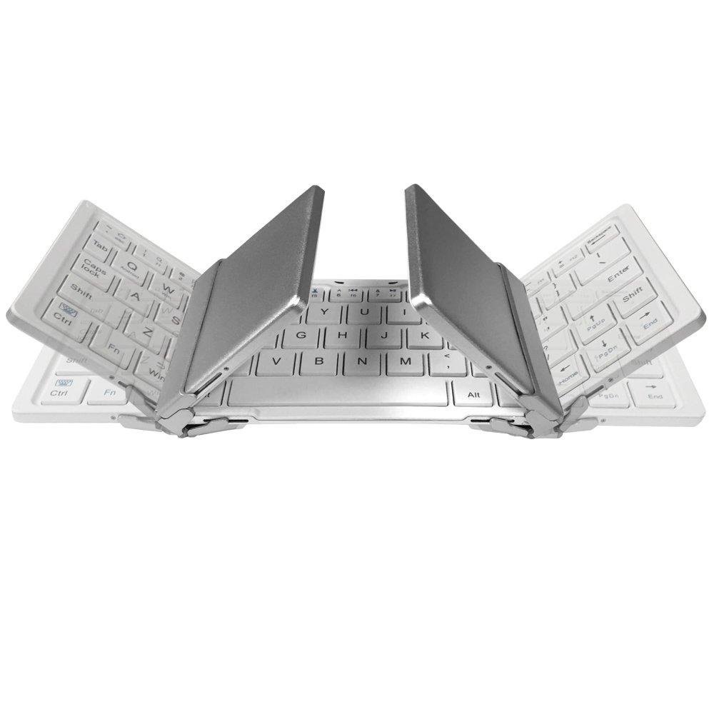 Bluetooth-клавиатура Granton, складывающаяся втрое (тройной тип) GK930-WH