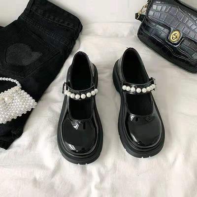 Женские туфли Мэри Джейн, весна-лето 2024, новый стиль, корейская версия, ретро, мягкие, удобные, нескользящие, маленькие кожаные туфли