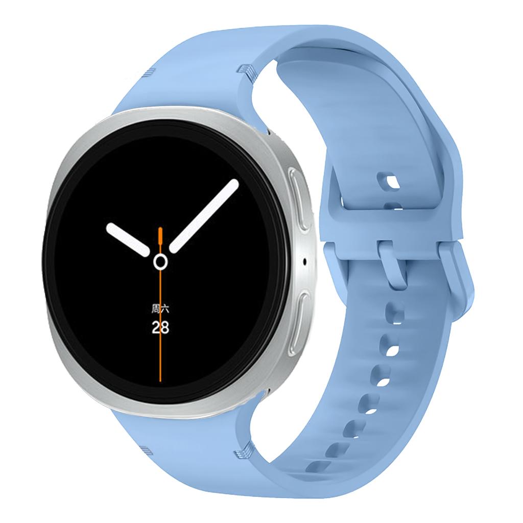 Спортивный силиконовый ремешок для Samsung Galaxy Watch 8 Ремешок 44 мм 40 мм Аксессуары correa pulseira Браслет Galaxy Watch 8 classic 46 мм