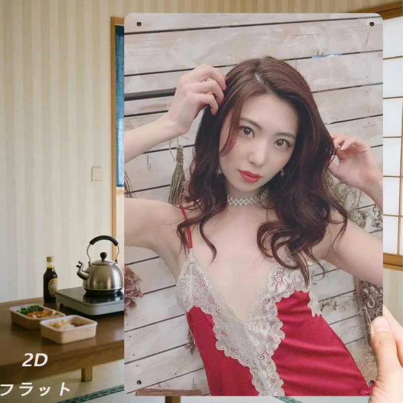 Винтажная металлическая настенная табличка Ретро Рождественское кружевное платье Искусство Домашний декор