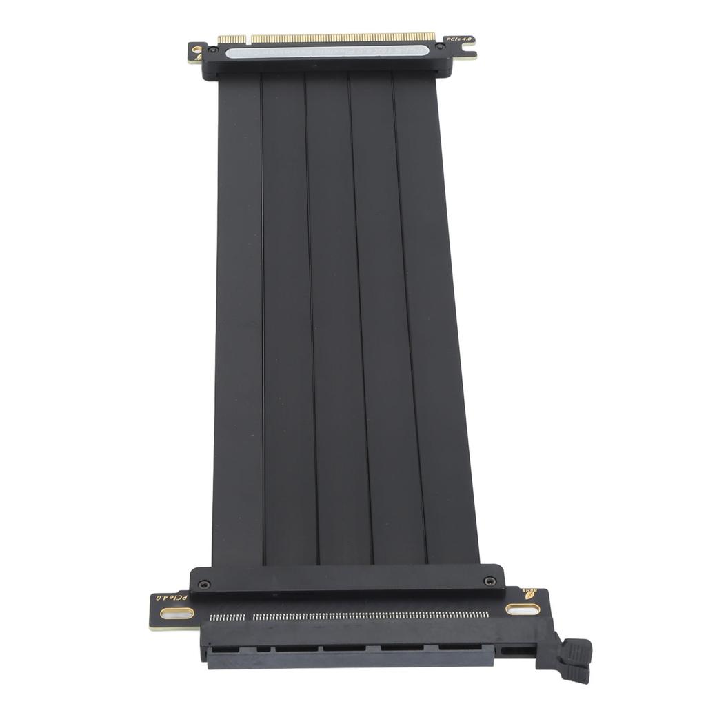 PCIe 4.0 X16 GPU Riser Cable 16X Flexible Cable High Speed Extension Port Adapter 180 Degree EMI