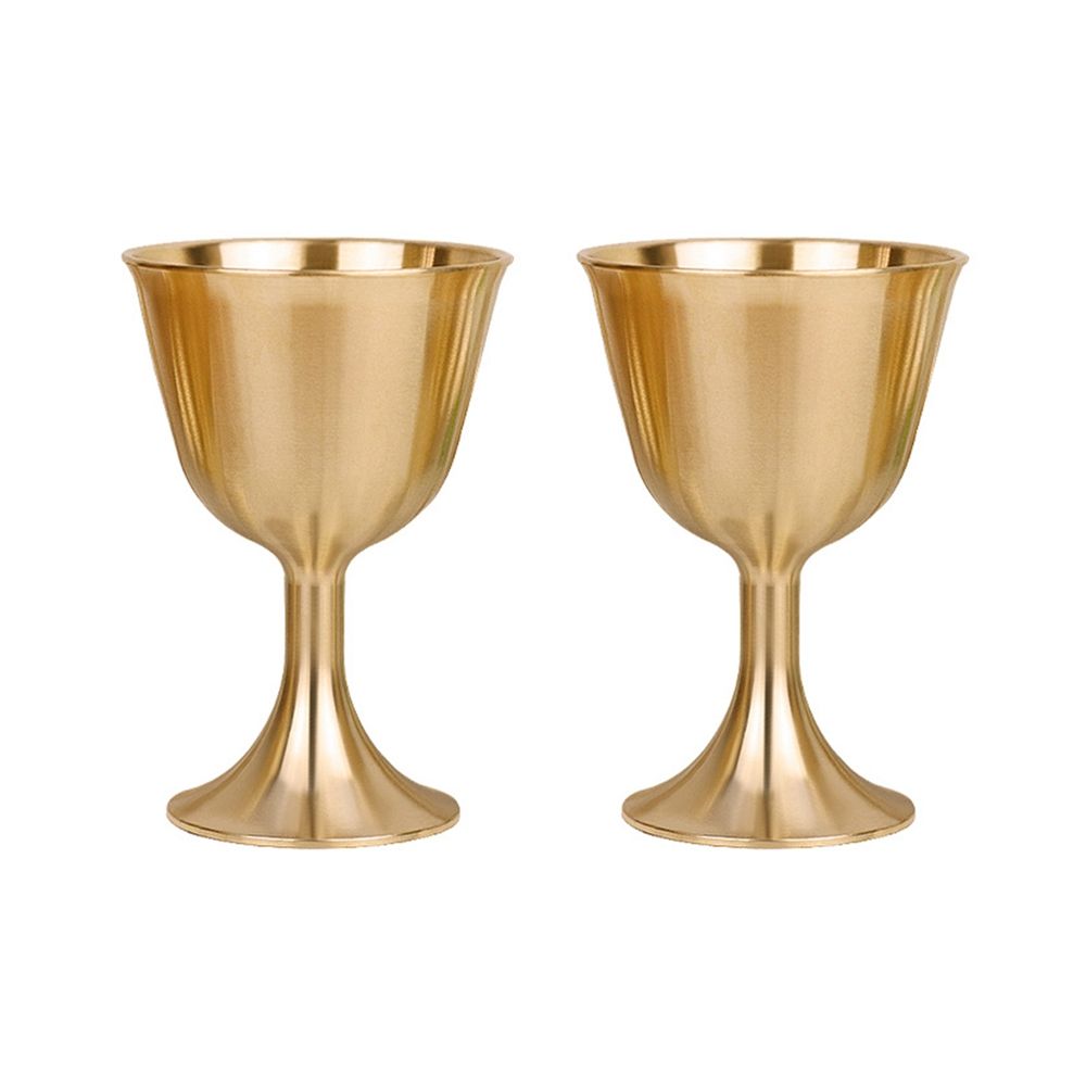 Brass Champagne Drinkware Chalice Cocktail Bar Tools Goblet Wine Cups Stemware Liquor Cups