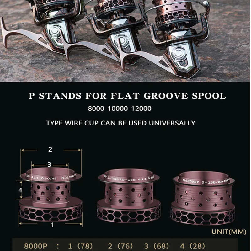 Новая рыболовная катушка серии 8000-12000 10+1BB прочная безлюфтовая подшипниковая металлическая полая шпуля спиннинговая катушка для ловли морского карпа легкая