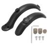 Electric Scooter Front and Rear Fender Mugguard Set with Tools for Xiaomi M365 Accessories