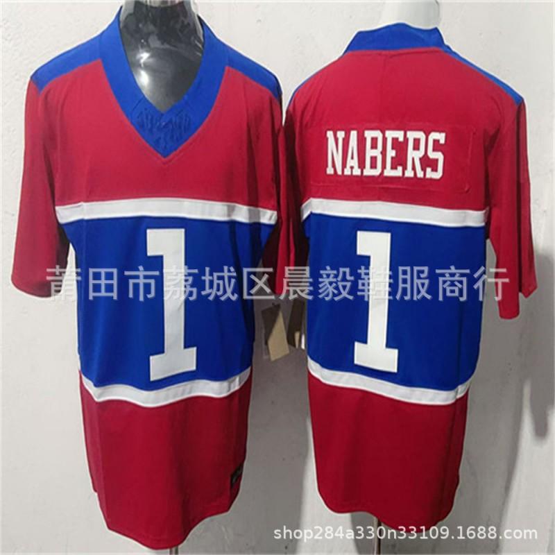 New York Giants NFL Football Jersey Embroidered Team Uniform Men Women Fall Winter Sportswear