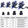 Fishing Rod & Reel Combos 1.8-3.3M Telescopic Fishing Rod With 14BB Spinning Fishing Reel Set