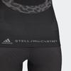 Adidas X Stella McCartney Collaboration Леопардовый принт без рукавов тренировочный дышащий топ женские топы черный FR9007