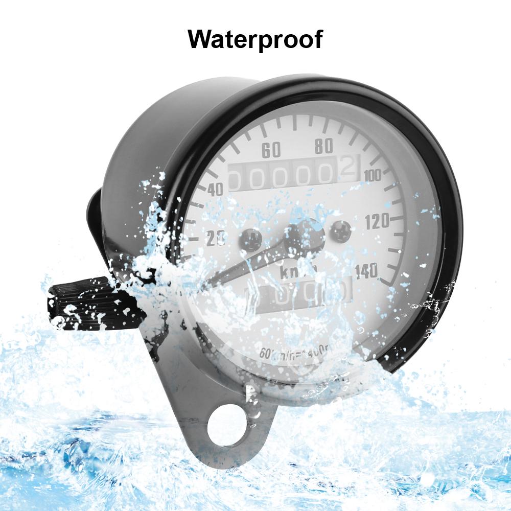 Тахометр Мото Запчасти Модифицированный Одометр Аксессуар для Мотоцикла Машины Универсальный Автомобильный Датчик со Светодиодной Подсветкой Ретро Мотоциклетная Панель Приборов