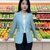 Spring Summer Fashion Women Blazer Casual Office Jacket Outerwear Coat