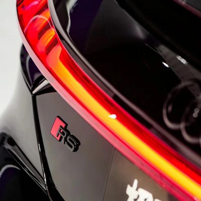 1Pc A3 A4 B8 8P 8V B6 A5 A6 TT RS3 RS4 RS5 RS6 RS7 RS8 Badge Car Body Rear Trunk ABS Emblem Sticker Decoration Accessories