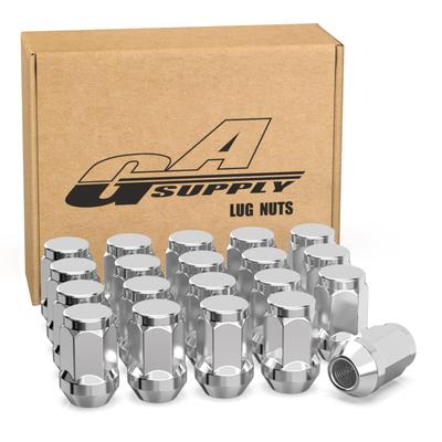 GAsupply Колесные гайки M12 x P1.5 Коническая посадка 60° Длина 1,4 дюйма (35 мм)