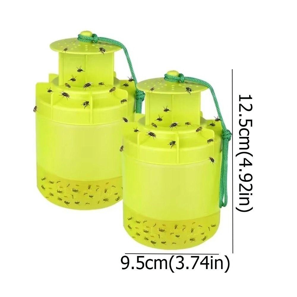 Pest Control Fly Catcher Reusable Fly Trap Creative Flytrap Cage  For Outdoor Garden Farm