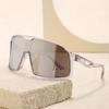 New Oversized One Piece Goggle Sunglasses Women Fashion Brand Big Shield Sun Glasses Men Trendy Luxury Outdoor UV Shades Eyewear