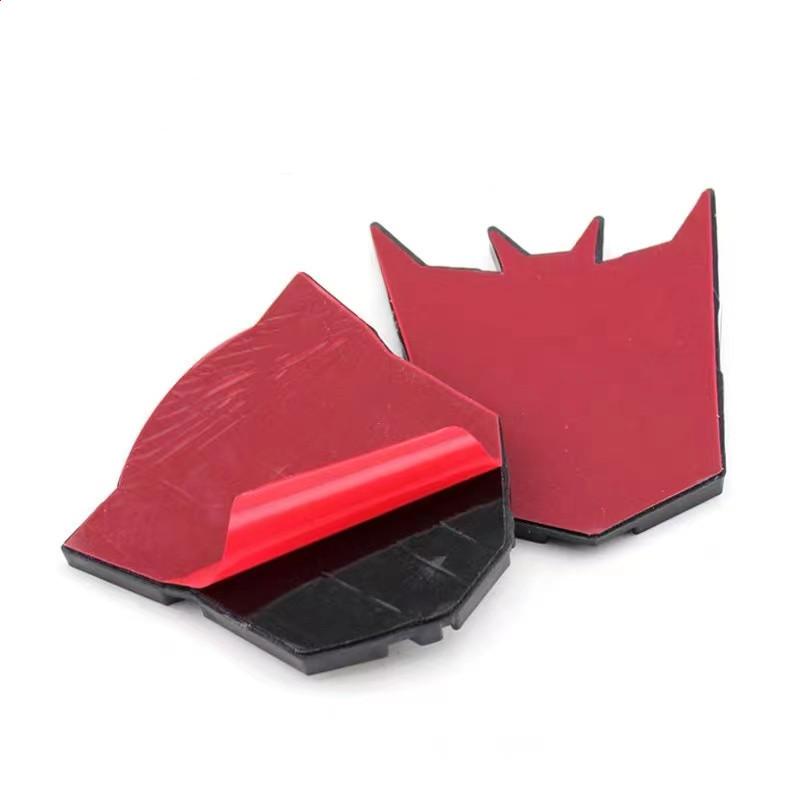 Transformers 3D Car Stickers Decepticon emblem Tail Badge WYTE3 Emblem Decal Cool Autobots Logo Car Styling Car Accessories
