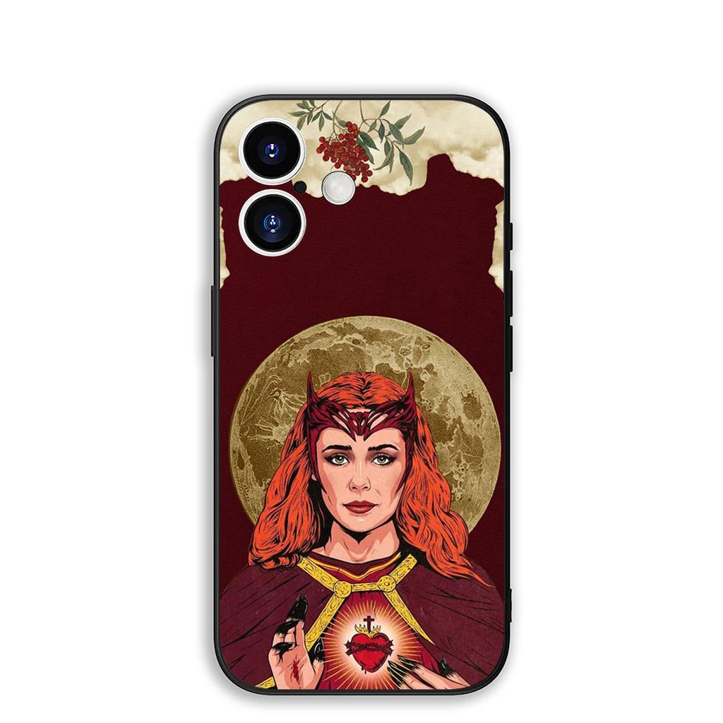 for Apple iPhone 17 16 Plus 13 12 Pro Max Mini X XR Xs ProMax 16E 15+ 17+ Air Phone Case Scarlet Witch Marvel Doctor Strange