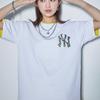 New MLB Drop Shoulder Sleeve T Shirt Unisex White 31TSN2131-50W