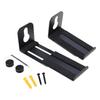 Heavy Duty Speaker Wall Mount Stands, Extendable Arm Floating Rack Home Theater Speaker Holders Metal Construction
