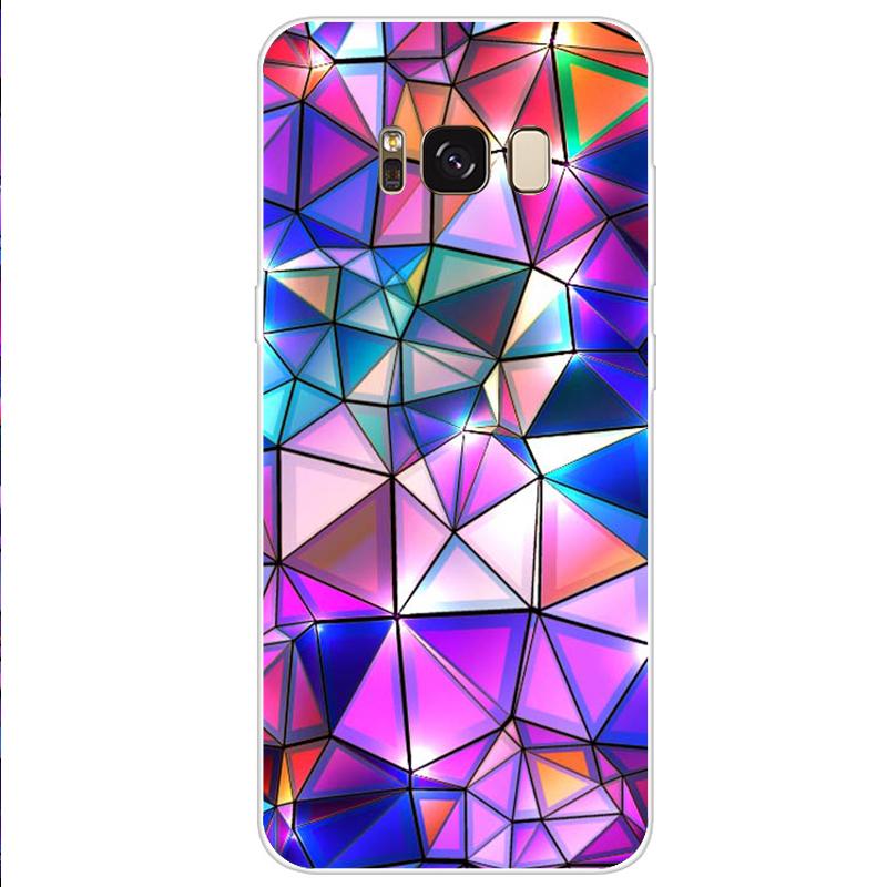 Чехол для Samsung Galaxy S8 Plus, силиконовый чехол, милый мягкий чехол из ТПУ для Samsung Galaxy S8 S 8 Plus, чехол-бампер для телефона S8Plus Coque