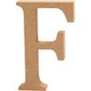 Decorative Object - Creativ - Letter F - MDF 8 Cm - Thickness 1.5 Cm