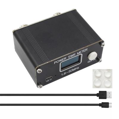 Мини QRP 150 Вт SWR антенный тюнер 1,6-50 МГц SWR-HF коротковолновый измеритель стоячей волны КСВ/измеритель мощности FM-Am/Cw-Ssb аксессуар