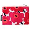 Marimekko Kaika Mini Unikko Pouch for Women F Red X White 52_1_52249447198