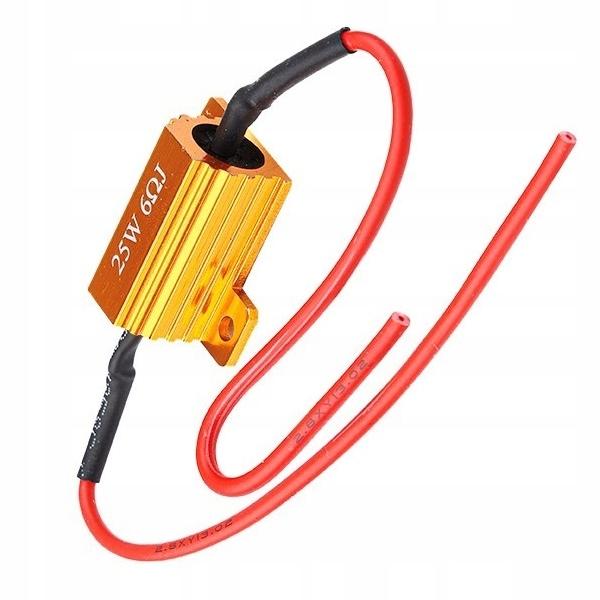 Rezystor Canbus Led 25W 6 Ohm Opornik Żarówki