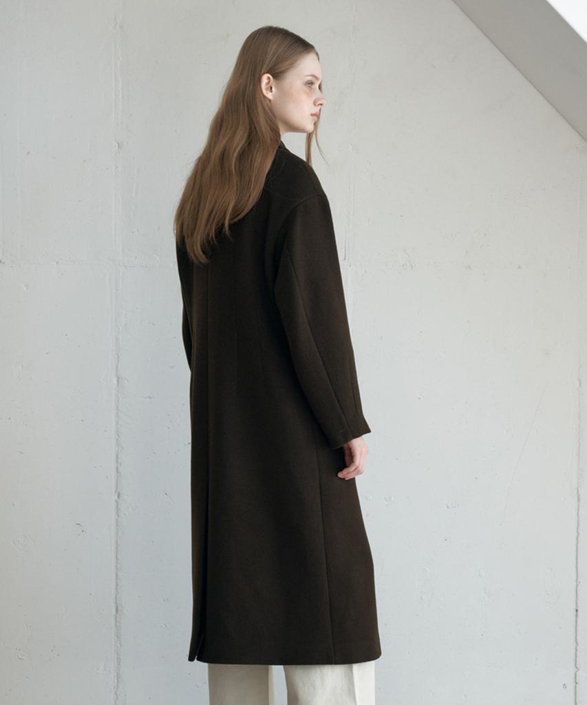 Ahwe Phoebe Dart Coat_Brown