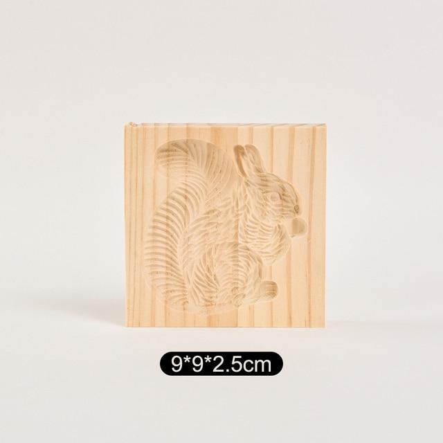 Деревянная форма для печенья, домашняя форма для пряничного торта, рождественские 3D формы для тиснения печенья, гаджет для выпечки, кухонные принадлежности