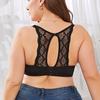 Women's Bra Full Cup Plus Size 44-50 DD E Cup Underwear Beauty Back Lingerie Bralette