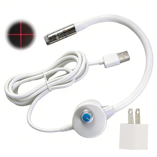 Магнитный позиционирующий свет для квилтинга для швейных машин, регулируемый точечный, прямая линия, перекрестие, красный луч, проекционный свет для квилтинга