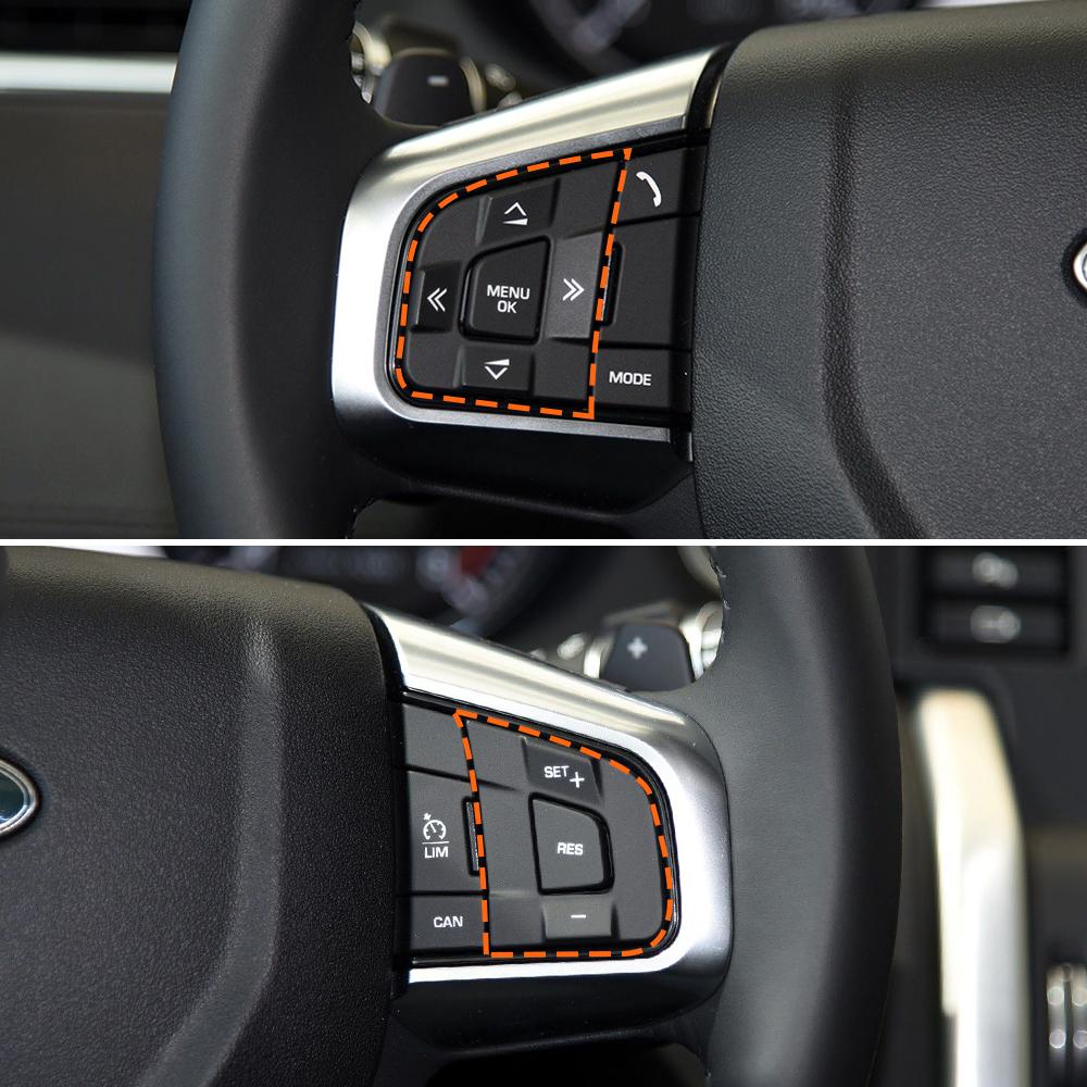 Car Multi-Function Steering Wheel Switch Control Button For Land Rover Discovery Sport For Jaguar XE XF F-PACE C-PACE 2015-2020