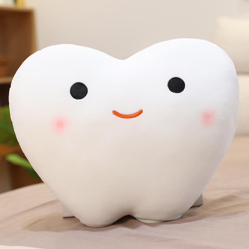 Tooth Plush Creative Toy Cute Cartoon Tooth Decay Children Holiday Doll Gift