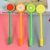 1 Pieces Fruit Cute Kawaii School Office Supplies Stationery Gel Pen Handles Creative Sweet Lemon Orange Watermelon Pretty Lovely