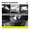 OCDK9 Car Leather Tissue Box Seat Back Armrest Hanging Storage Bag For Citroen C4 C3 C5 C1 C2 C6 VTS C4L DS3 DS4 DS5 Grand Berlingo