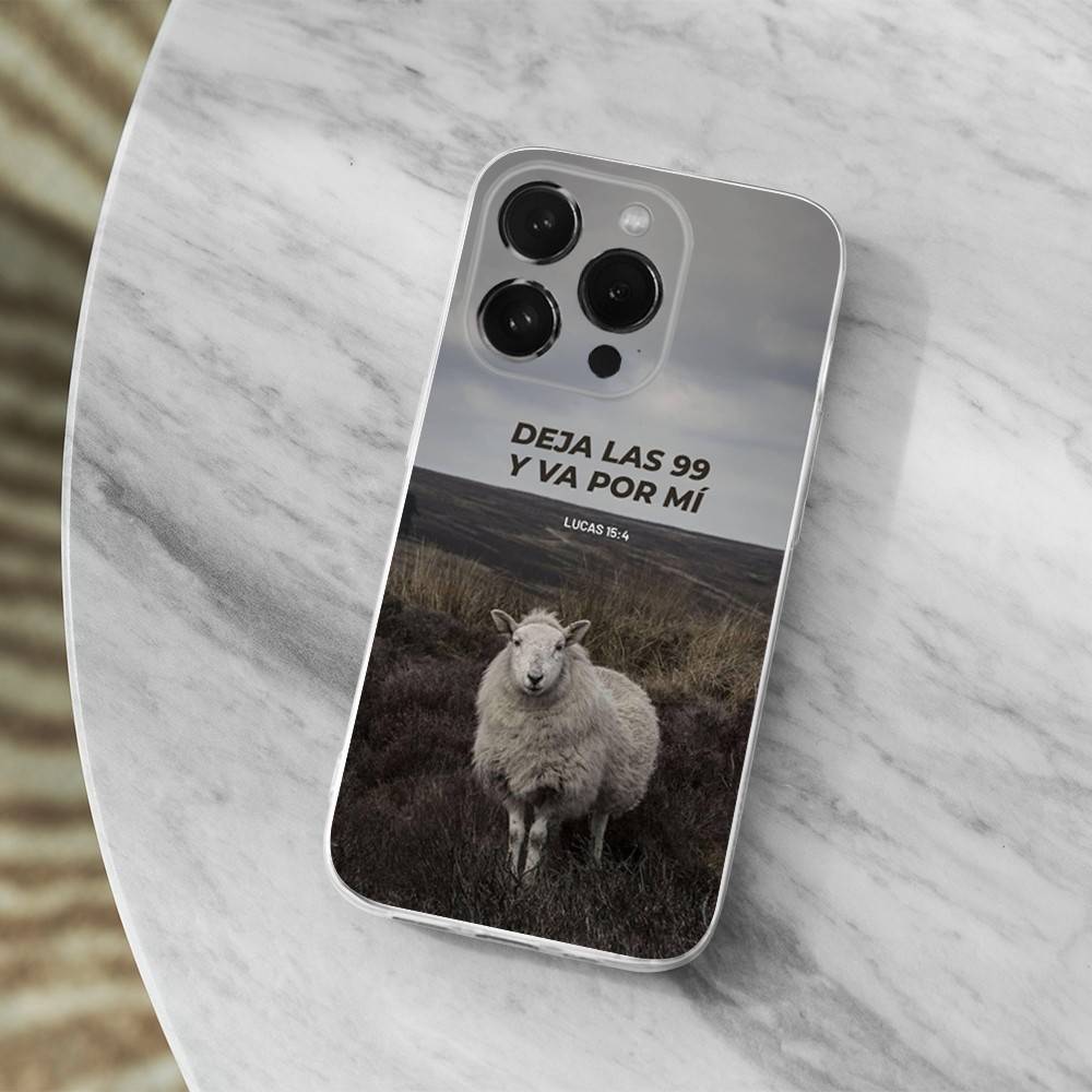 Иисус Библейский стих Испанский Телефон Для iPhone 14,13,12,11,17,16,15,Pro,X,XS,XR,SE,Max,Plus,Mini Прозрачный Мягкий Чехол