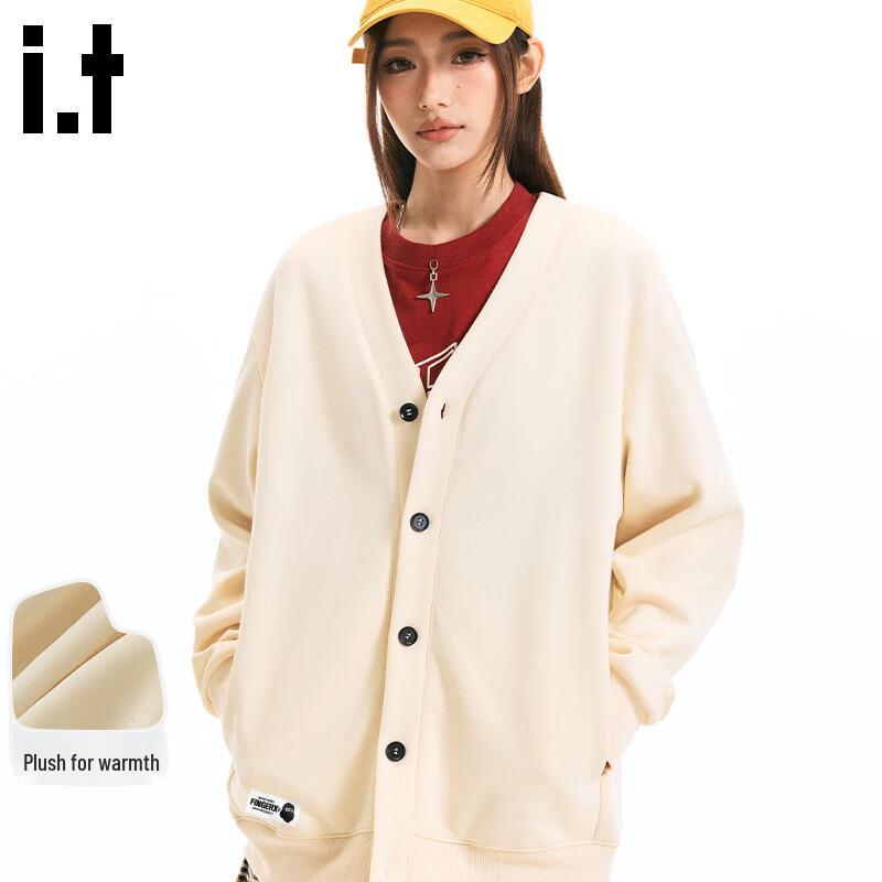 Fingercroxx Men's Japanese Style V-Neck Cardigan Sweatshirt