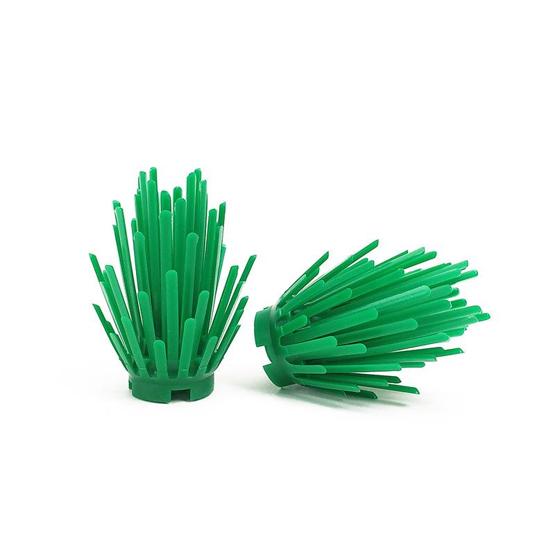 100G Small Particle Bush Building Blocks 6064 52208 Base DIY Scene Compatible Grass Mini Bricks Creative Gift Children Kid Toys