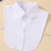 Women's Fake Collar, Semi-shirt Style Fake Collar, a Versatile Fake Collar for Formal Wear, Suitable for Spring, Summer, Autumn