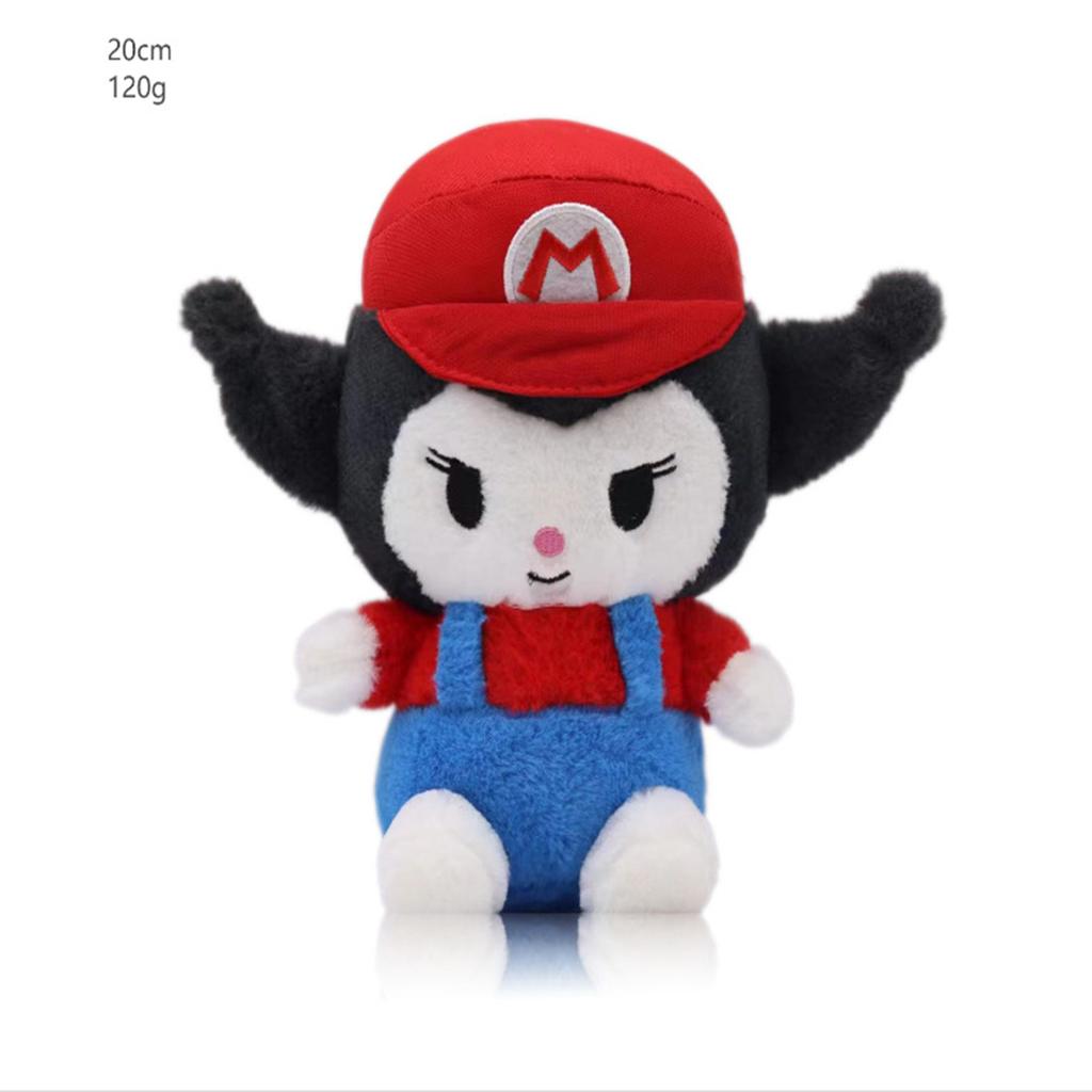 Cute Sanrio Kuromi Hello Kitty MyMelody Cinnamoroll Pochacco Kawaii Plush Toy Doll Children's Birthday Gifts And Christmas Gifts