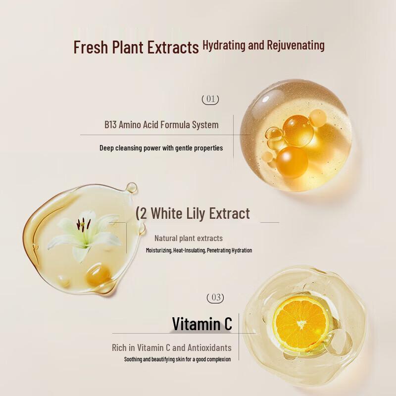 Asaka Japanese Lily Amino Acid Shower Gel