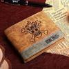 Anime Attack On Titan PU Leather Mens Wallet Jiyuu No Tsubasa Short Purse