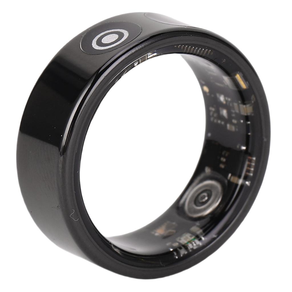 Умное кольцо черное подсчет шагов IP68 водонепроницаемое умное кольцо для сна с сенсорным дисплеем управление жестами для спорта