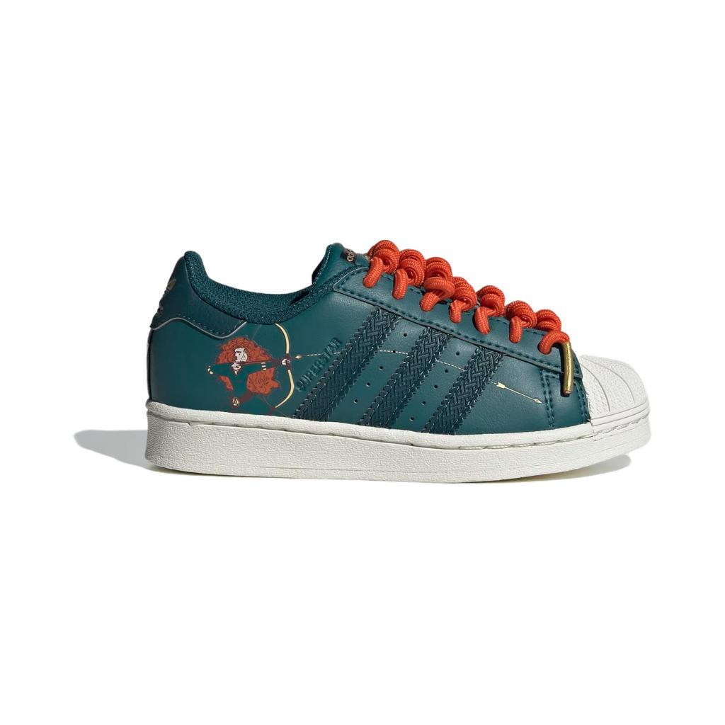Disney X Adidas Superstar C Brave - Princess Merida Kids Sneakers Green Pantone Off-White IE3933