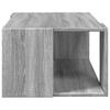 Coffee Table Gray Sonoma Oak 89.5x48x30 cm Engineered Wood