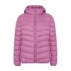Korean Style Women's Hooded Down Jacket - Lightweight, Warm, Plus Size, Simple and Versatile for Autumn and Winter