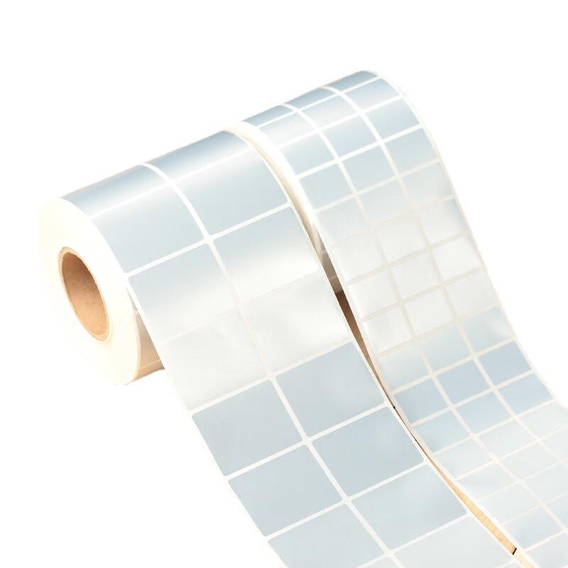 FLYER Matte Silver Adhesive Label Stickers