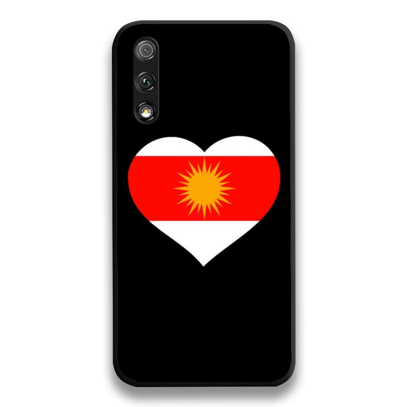 Чехол для телефона с флагом езидов для Huawei Honor 30 20 10 9 8 8x 8c v30 Lite view 7A pro