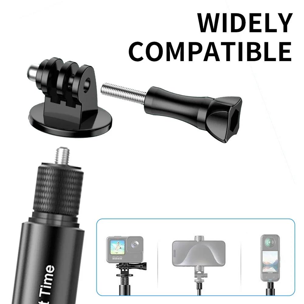 Для Insta360 Невидимая Селфи-палка Time Bundle Ручка Для Insta 360 X6 X5 X4 GO 3S Ace Pro GO 3 X3 Аксессуары для палки 7