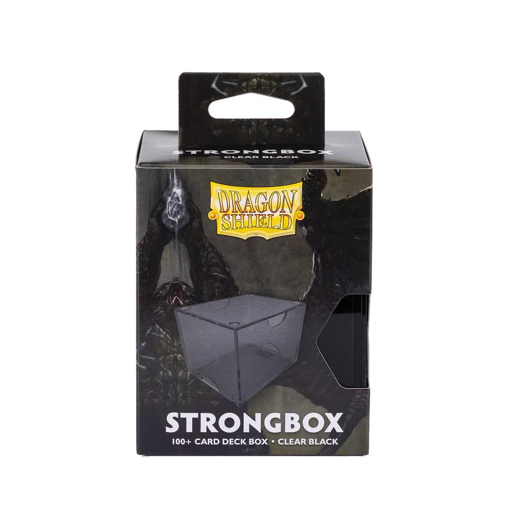 Dragon Shield Card Box: Clear Black Strongbox